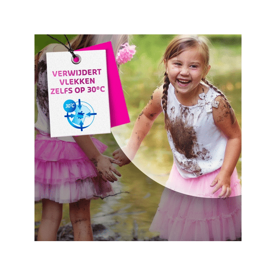 Vanish Wasmiddel Poeder Oxi Action Roze Kristal Wit 1.5kg