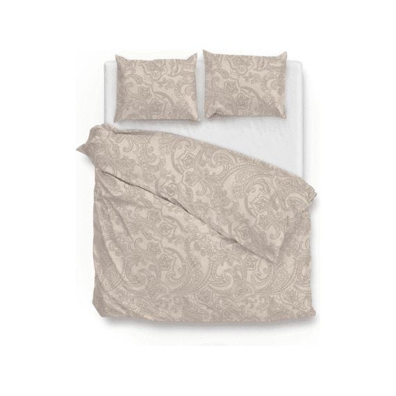 Heckett Paisley Di Lino Dekbedovertrek 200/200-220 Sandy Beige