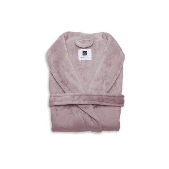 Heckett Cara Badjas Lang S Pale Pink