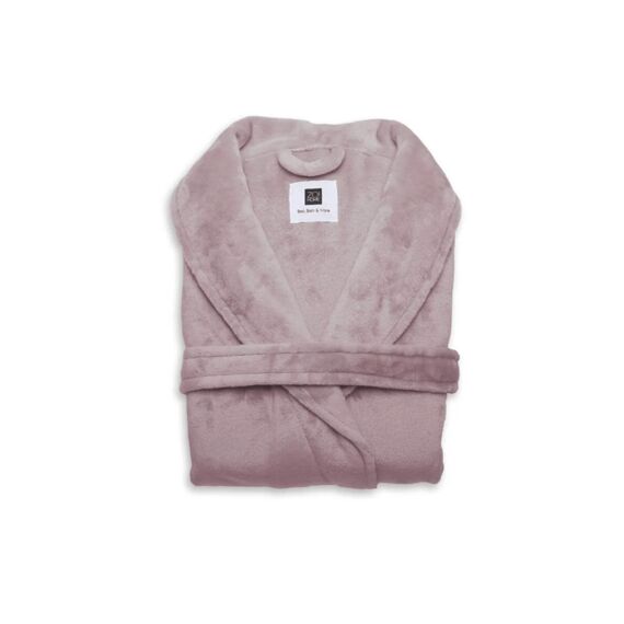 Heckett Cara Badjas Lang M Pale Pink