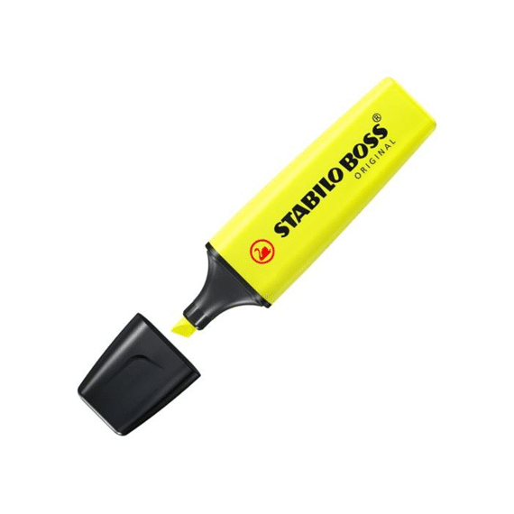 Stabilo Boss Original Markeerstift Geel