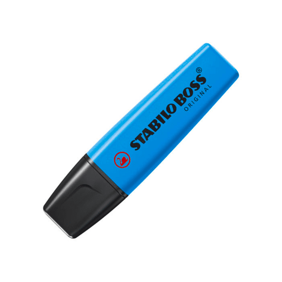 Stabilo Boss Original Markeerstift Blauw