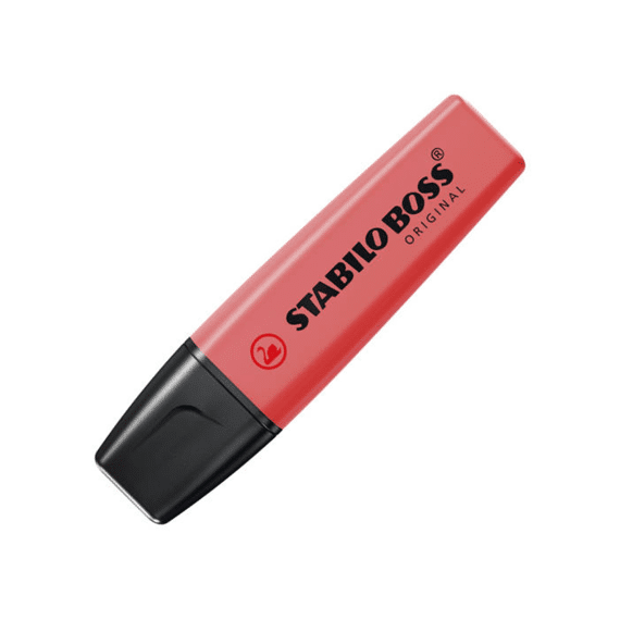 Stabilo Boss Original Markeerstift Rood