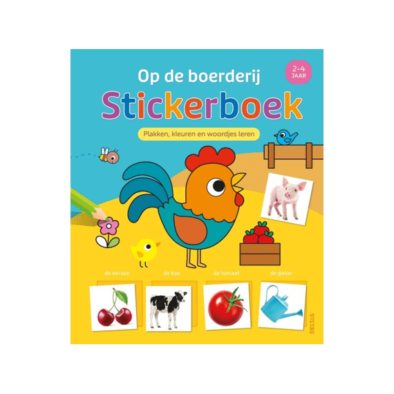 Stickerboek Op De Boerderij