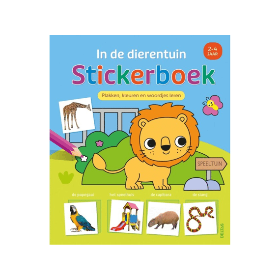 Stickerboek In De Dierentuin
