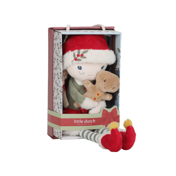 Little Dutch Kerstpop Rosa 35cm