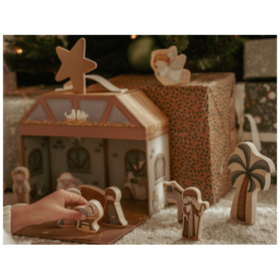 Little Dutch Speelkoffer Kerststal