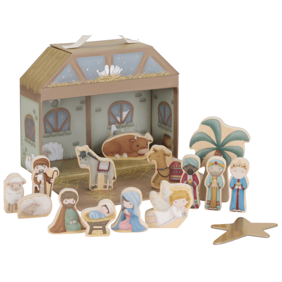 Little Dutch Speelkoffer Kerststal