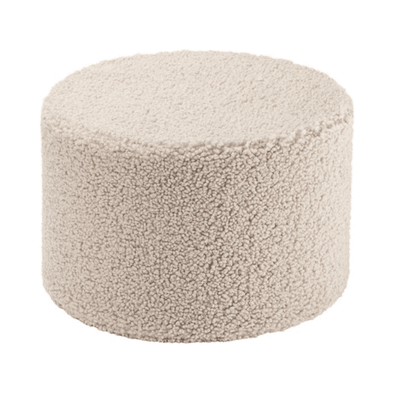 Wigiwama Poef Cloud Teddy Biscuit