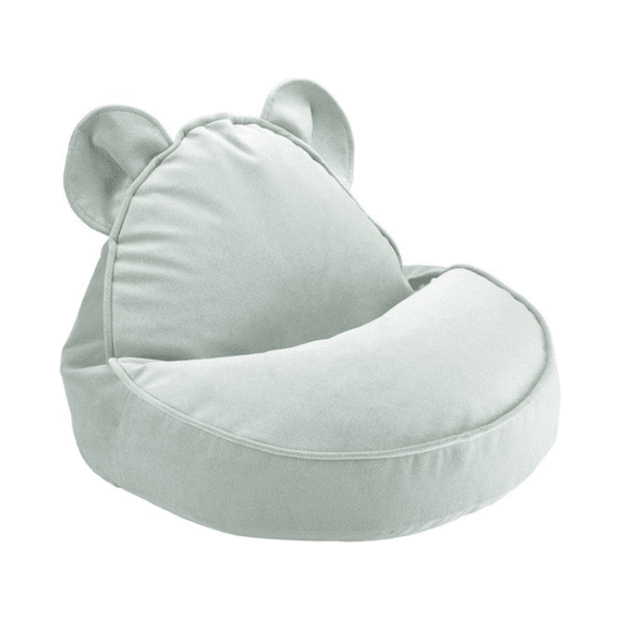 Wigiwama Beanbag Bear Velvet Misty Green