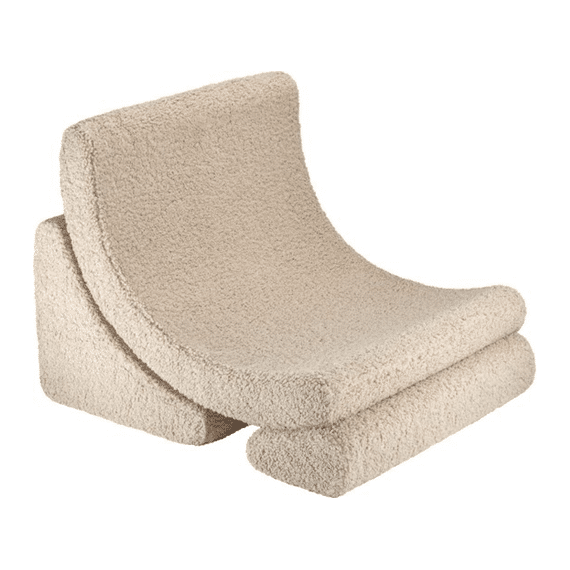 Wigiwama Moon Chair Teddy Biscuit
