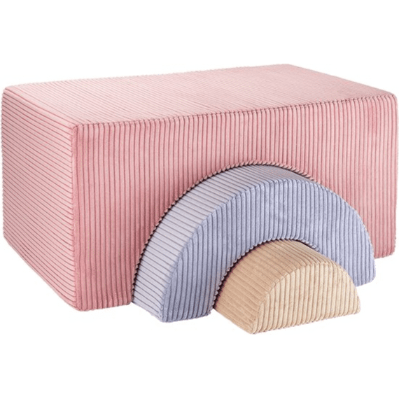 Wigiwama Playset Rainbow Conduroy Pink Mousse