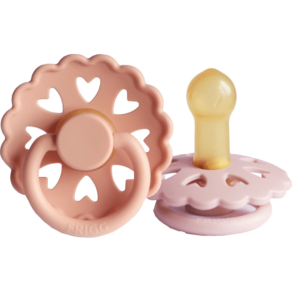 Frigg Fopspeen T2 Latex Fairytale 2-pack The Princess and The Pea / Thumbelina