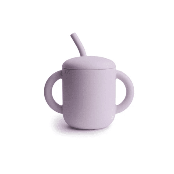 Mushie Training Cup Soft Lilac