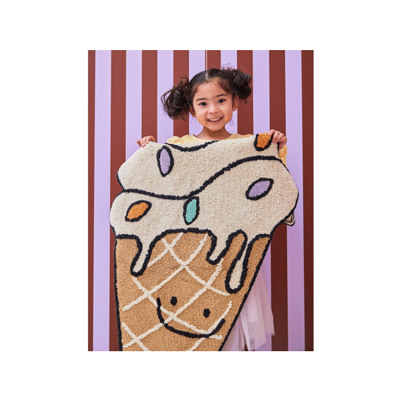 Tapis Petit Tapijt Ice Cream 130x60cm