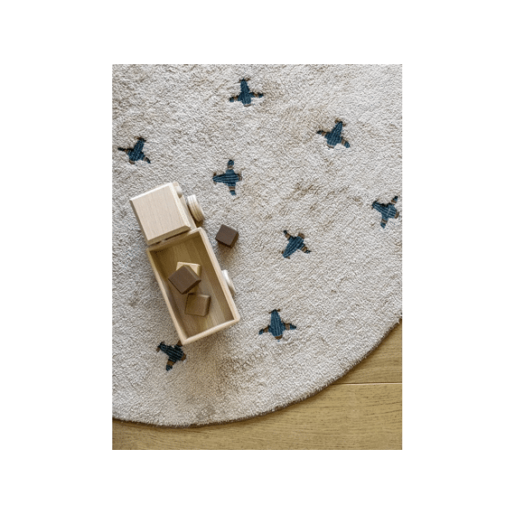 Tapis Petit Tapijt Jort 130x130cm