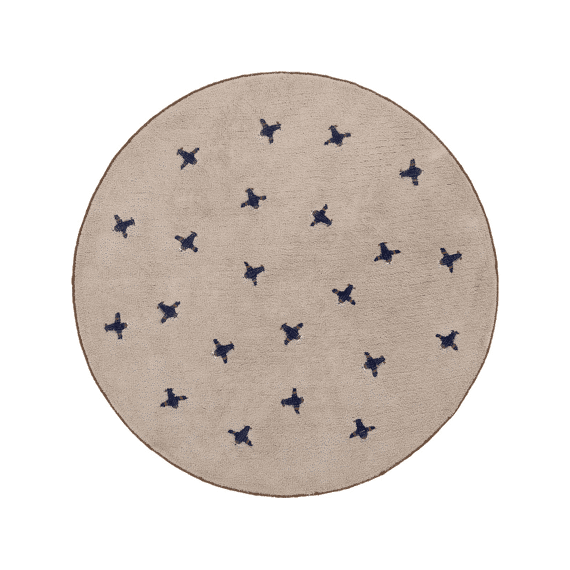 Tapis Petit Tapijt Jort 130x130cm