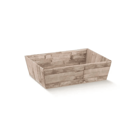 Conico Doos Open Houtlook 26x20x8cm Bodem 23x17cm
