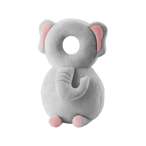 DW4Trading Baby Hoofdbeschermer/Valkussen(rugzak) Olifant