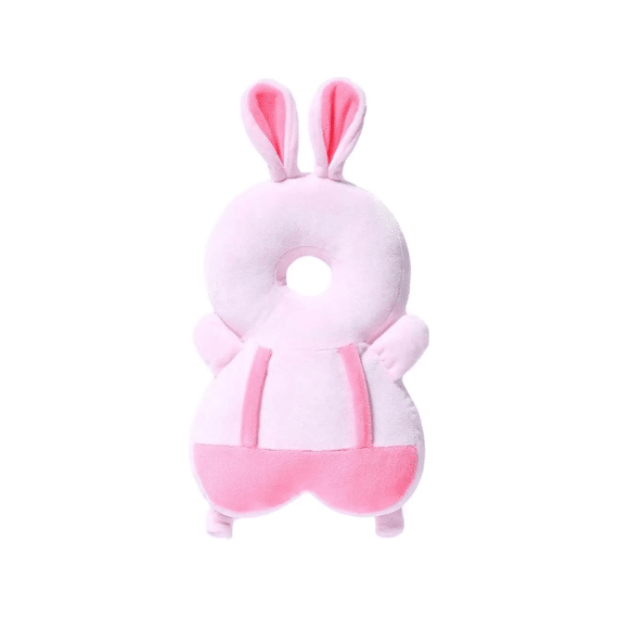 DW4Trading Baby Hoofdbeschermer/Valkussen(rugzak) Roze Konijn