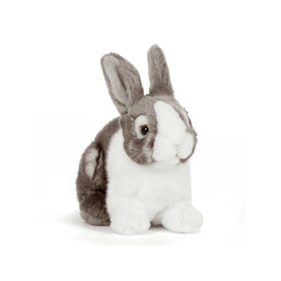 Living Nature Knuffel Huisdier Konijn Grijs 18cm
