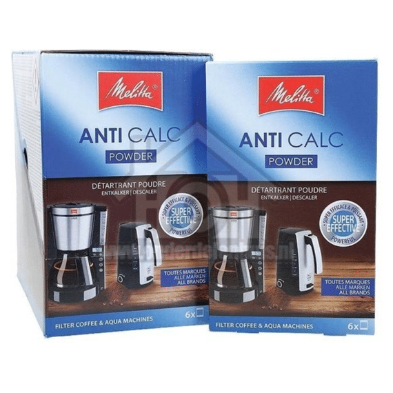 Melitta Antikalk Poeder 20g 6stuks