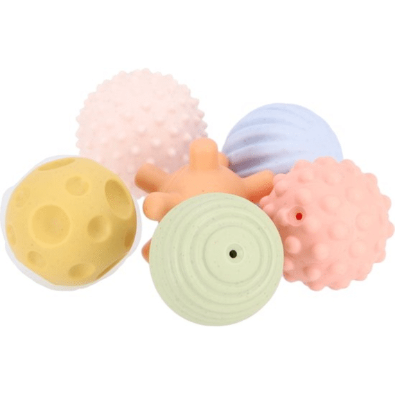 Jipy Bioplastic Speel en Leer Ballen 6st