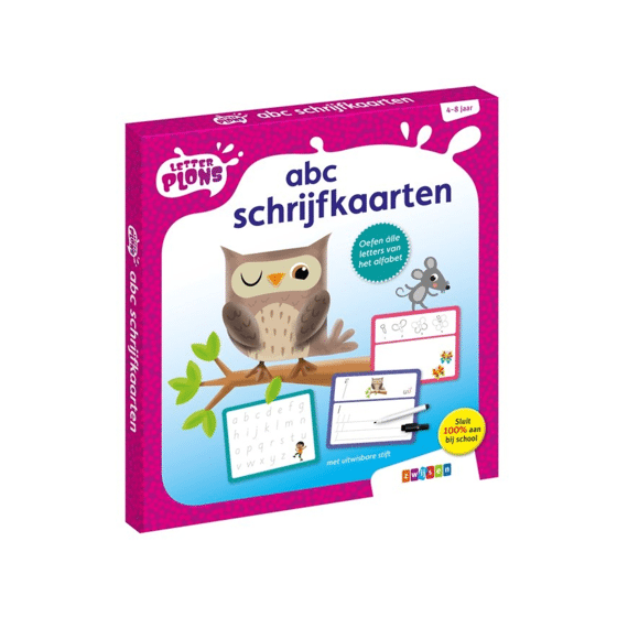 abc schrijfkaarten