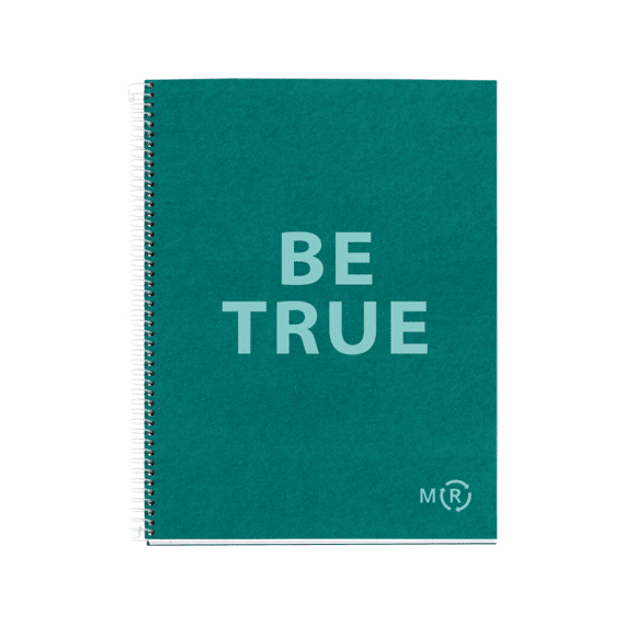 Miquelrius Notitieboekje Eco A4 Geruit Be True Emerald