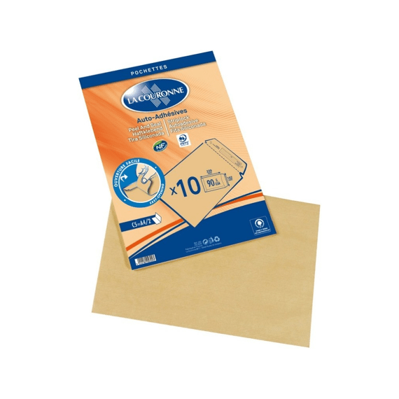 Omslagen bruin 162x229  10st 90gr