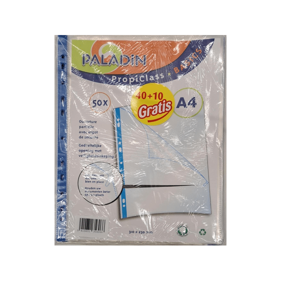 Paladin Zichtmapjes Geperforeerd 40+10