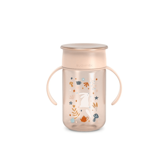 Suavinex Leerbeker 360 340ml 12M+ Roze