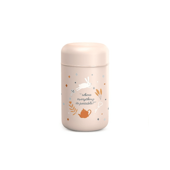 Suavinex Bewaarportie Thermo-portie 350ml Roze