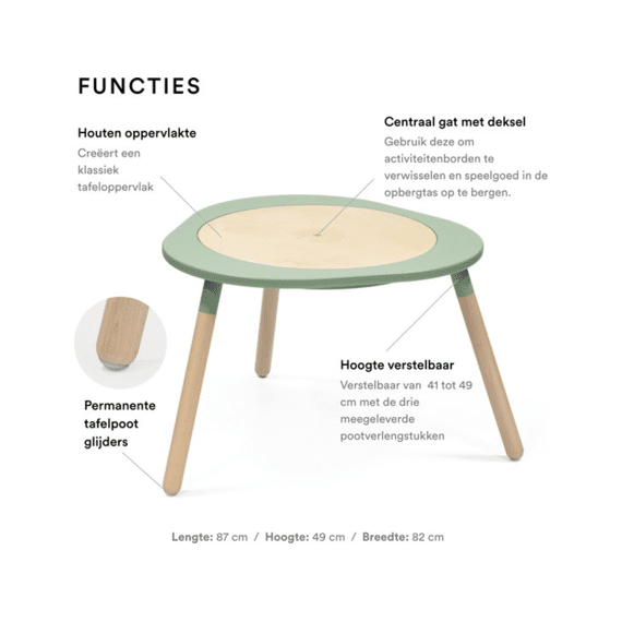 Stokke MuTable V2 Clover Green