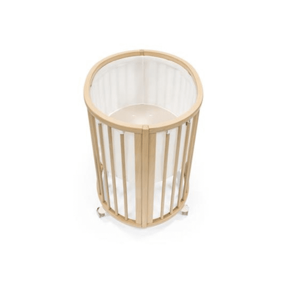 Stokke Sleepi Mini Bedbumper V3 Wit Ademende 3D