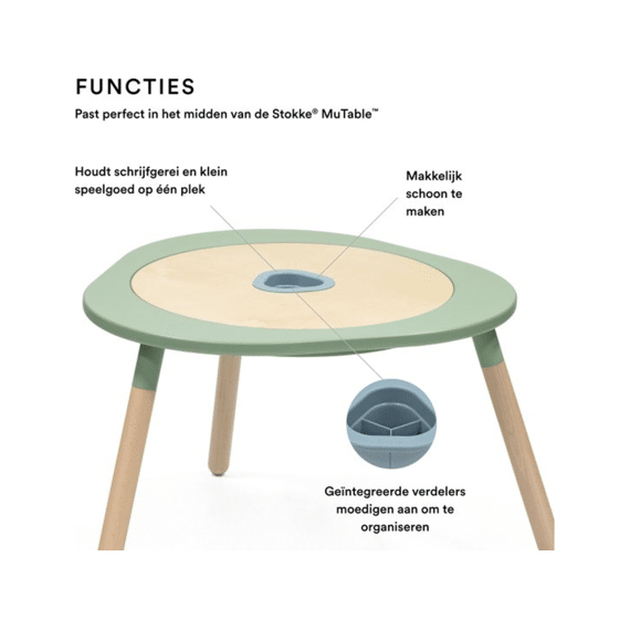 Stokke MuTable V2 Storage Cup Slate Blue