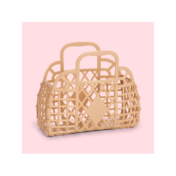 Sunjellies Basket Retro Mini Latte