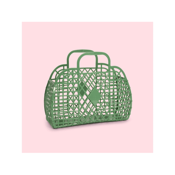 Sunjellies Basket Retro Mini Olive
