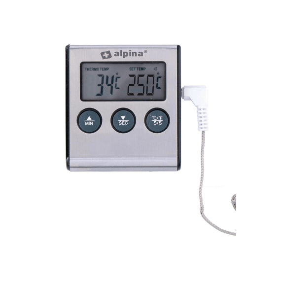 Alpina Keukenthermometer Digitaal met timer