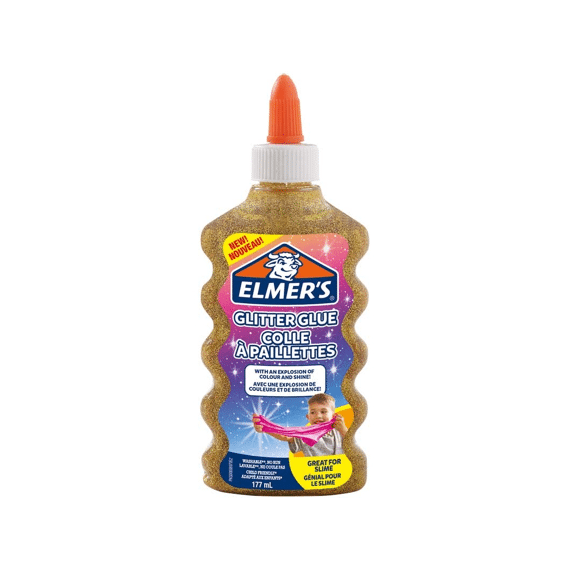 Elmer's Vloeibare Glitterlijm 177ml Goud