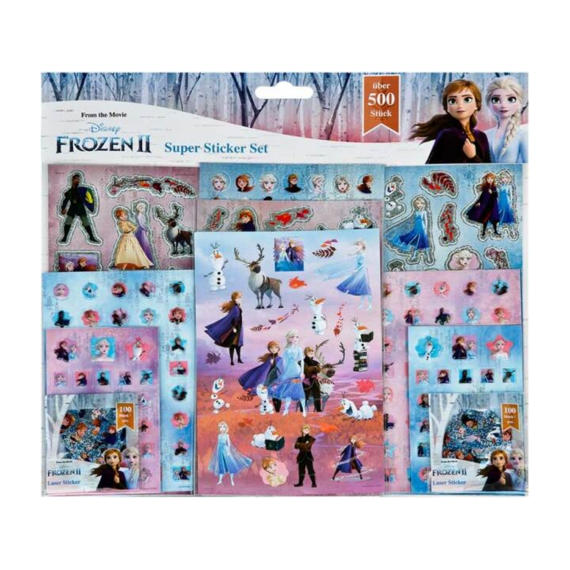Frozen Super Sticker Set 500st