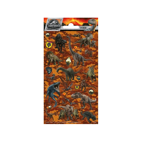 Jurassic World Stickerset