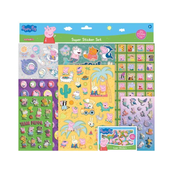 Peppa Pig Super Sticker Set 500st