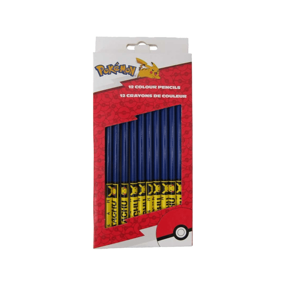Pokemon 12 Kleurpotloden