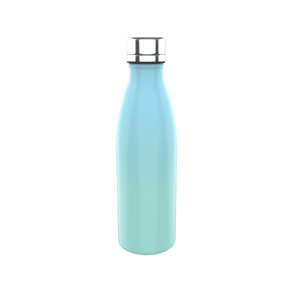 Rainbow RVS Drinkfles 600ml Groen Blauw