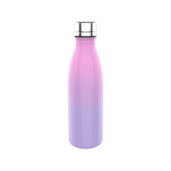 Rainbow RVS Drinkfles 600ml Paars Roze