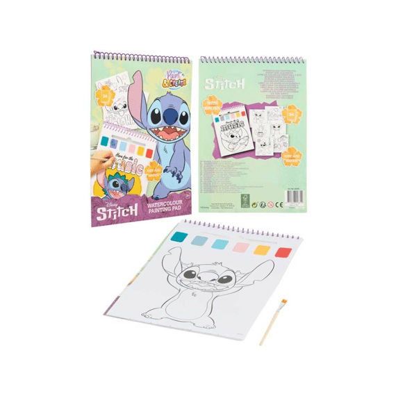 Stitch Kleurboek Waterverf