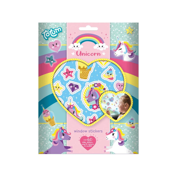 Unicorn Raamstickers