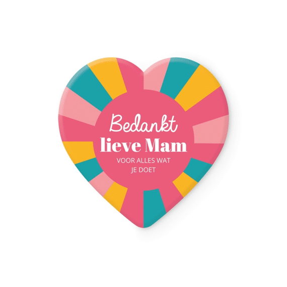 Onderzetter Keramiek Moederdag Assortiment Prijs Per Stuk