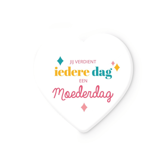 Onderzetter Keramiek Moederdag Assortiment Prijs Per Stuk
